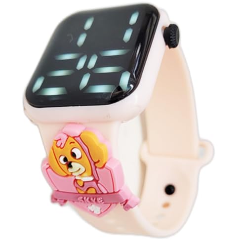 Relógio digital Infantil Patrulha Skye Resistente à Água