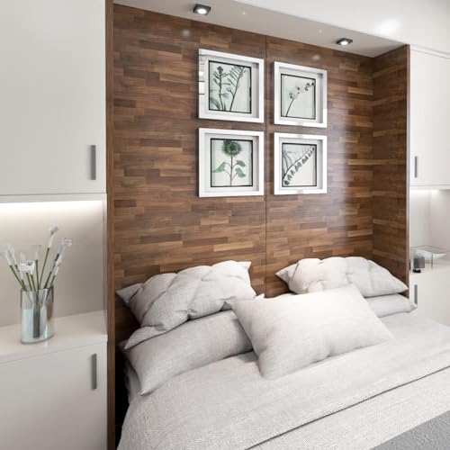 Image of HOME13 Wood Contact Paper Peel and Stick Wood Grain Wallpaper for Countertops Self-Adhesive Removable Waterproof Brown Vinyl Wall Paper for Furniture Kitchen(24x360 Inch)