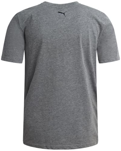 Image of PUMA Boys 2 Piece Graphic Tee Shirt & Matching Socks Set (Sizes S-XL) | Soft Cotton Blend, Short Sleeve Crewneck, Casual Athletic Style, Comfortable Everyday Kids Wear, Fun Coordinated Look