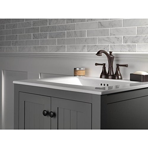 Delta Valdosta Bronze with Drain Assembly 4'' Centerset 4 in (Bronze)