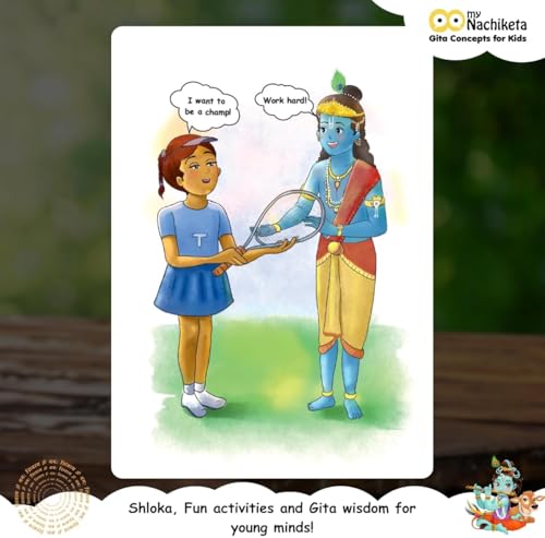 Image of Gita for Kids | Teachings, Sanskrit lessons and Activities | Simple and fun, for all ages (6+ years): 1