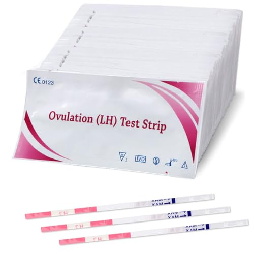 Tiras de Prueba de Ovulación, Papel de Prueba de Predicción de Fertilidad en Casa Tiras de Prueba de Ovulación LH Privadas, Tiras de Prueba de Predicción de Fertilidad Sensibles para Mujeres