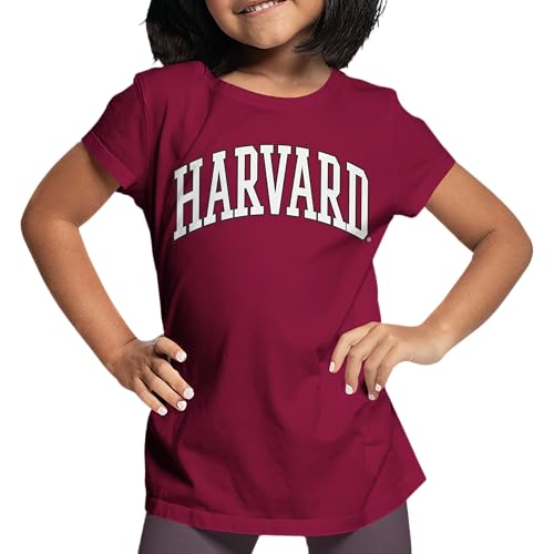 Harvard University Arch Logo Adult and Kids Sized Short Sleeve T-Shirts