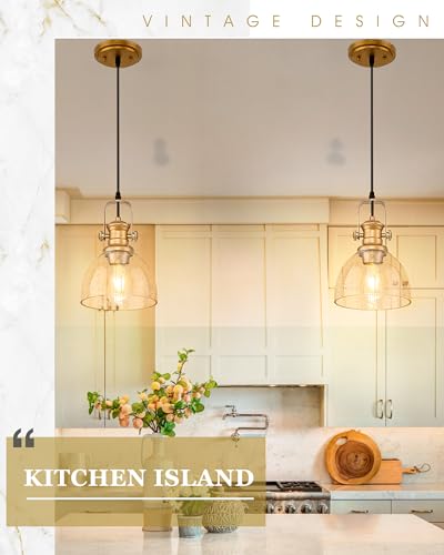Audickic AD-22151-1P-OR Pendant Lights Kitchen Island thumb #5