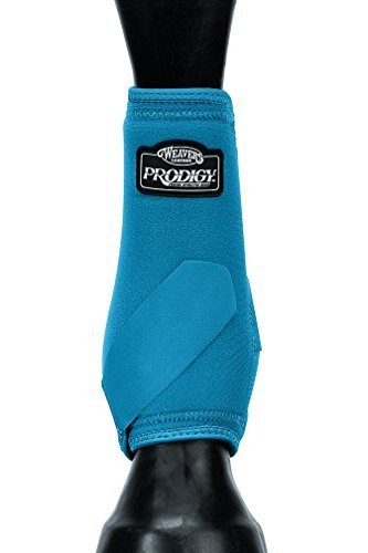 Image of Weaver Leather 4-pack Horse-boots, Turquoise, Medium US