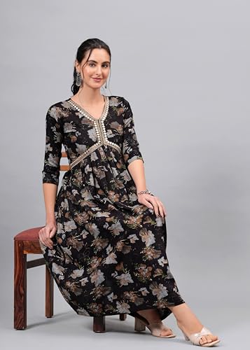 Image of FELISIA Women's Embroidered Anarkali Kurta