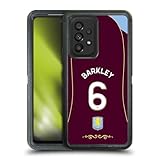 Head Case Designs Officially Licensed Aston Villa FC Ross Barkley 2025/26 Players Home Kit 2nd Group Ultra-Armoured Shockproof Case [Military Grade] Compatible with Samsung Galaxy A53 5G (2022)