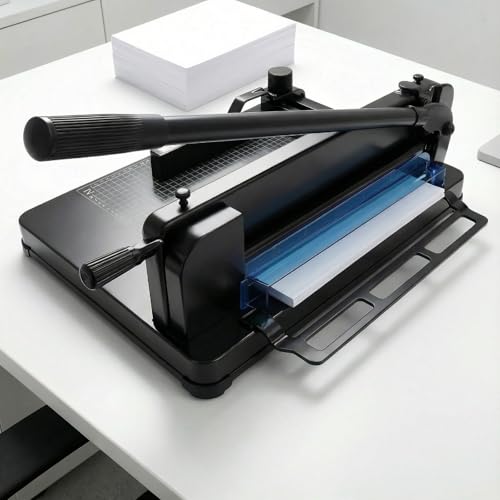 Alzuwims Heavy Duty Paper Cutter for A4 Paper, 12 Inch Guillotine...