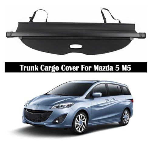 Cortina de maletero para Mazda 5 (2007-2021) que protege tu carga trasera 3