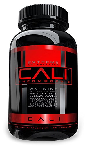 Cali Thermogenic Diet Pill & Appetite Suppressant, Fat Burner for Fast Weight Loss, Burn Fat Fast, Thermogenic Fat Burner Weight Loss Supplement, with Increase Lean Muscle Mass, 60 veggie pills