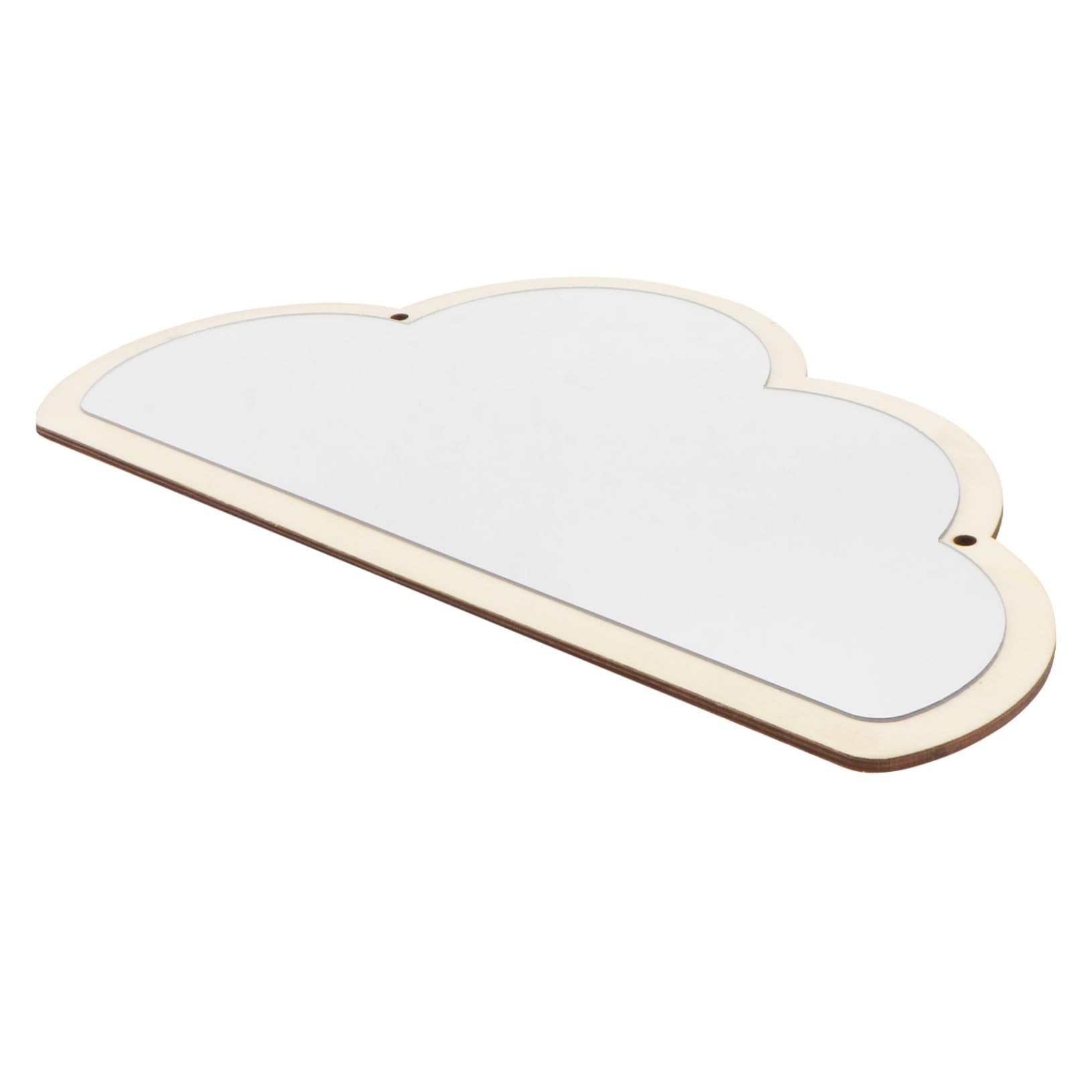 Bathroom Mirror Acrylic Makeup Mirror Wall-Mounted Cosmetic Easy to Install