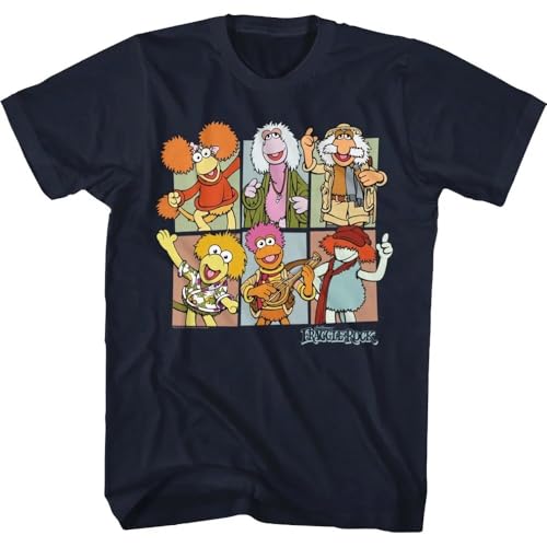 Character Panels Fraggle Rock T-Shirt Black M