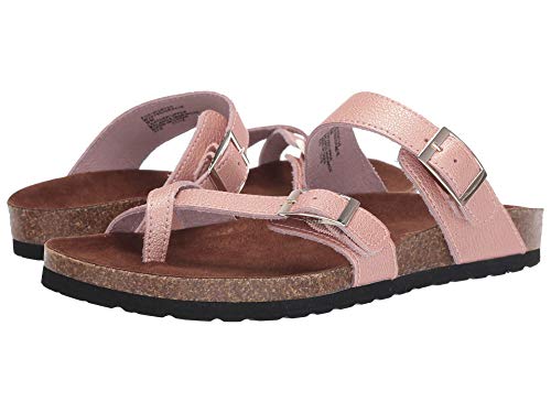 Image of White Mountain, Womens, Gracie, Rose Gold Leather, 10.5, M