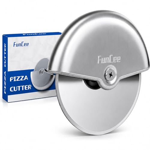 Premium Pizza Cutter Wheel with Sharp Blade...