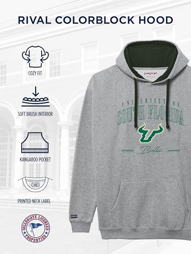 Image of JanSport NCAA unisex-adult Rival Colorblock Hood