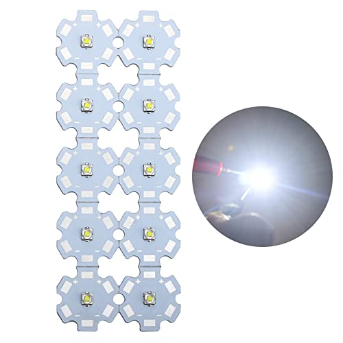 LED`bvd 3V 3WAnCp[LEDr[YALEDW[sNZ N[zCgCg gLEDv ubNq[gVN PCB BoardLEDouRu sX|bgCgp (10pbN)