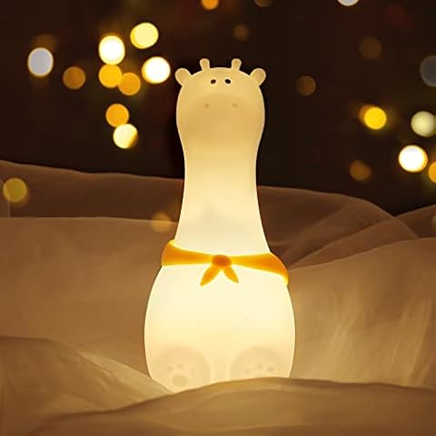 ZKLiLi Cute Giraffe Animal Night Lights for Kids Room, Birthday Gifts for Boys Girls Baby Nursery Lamp Cover