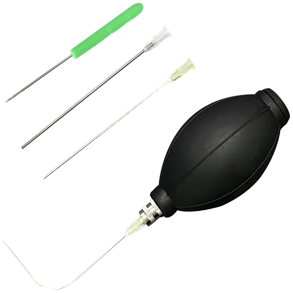 Aundhegrtt Easy Egg Blower Empty Egg Tools One Hole Egg Pump Drill Easter Egg Maker Supplies Ukrainian Easter Egg Maker Egg Pysanky Decorating Kit Black