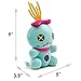 Buckle-Down Disney Dog Toy, Lilo and Stitch Scrump Sitting Pose Pet Toy, Plush