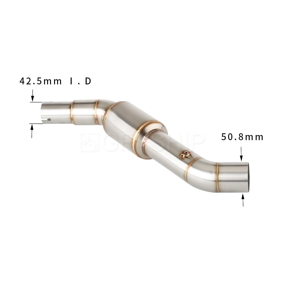 for Moto Morini XCape 2021 2022 2023 X Cape 650 X-Cape Tubo Collegamento collettori di Scarico Moto