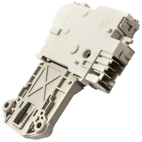 Bloqueo Cerradura para Puerta de Lavadora DL-S1 T85 con 4 Сontactos con Código Original 379203042/5 3792030425 379203042 para AEG para Electrolux - MADE IN ITALY - Garantía de 10 Años - MONTERAL