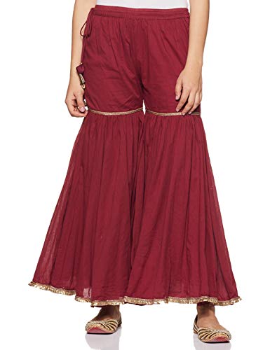 Image of BIBA Women's Cotton Straight Salwar Suit Set