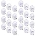 Produktbild FOGAWA 24pcs Saugnapf Haken mit Saugnapf Saughaken Extra Stark Wandhaken Fenster Saugnapfhaken Ø 40 mm Saugnäpfe Vakumm Saughalter für Küche Badezimmer Fenster Fliesen Glas Lichterkette