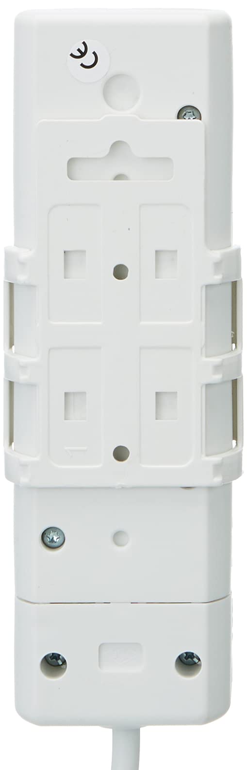 Mutlusan 001 175 310002 02 00 Ri-Tech gniazdko przełącznikowe grupowe, biało-białe, 2 m