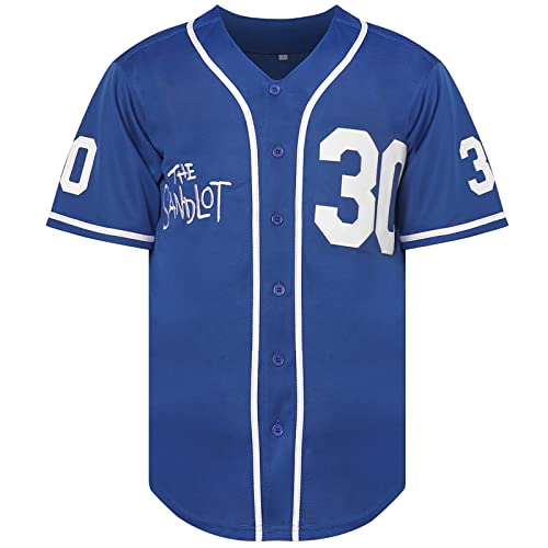 Image of The Sandlot Benny The Jet Rodriguez Michael Squints Palledorous Alan Yeah-Yeah McClennan Bel Air 3D Print Baseball Jersey