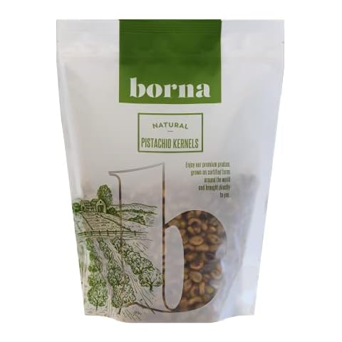 Borna Foods Natural Pistachio Kernels 500g Cover