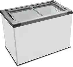Freezer Expositor Horizontal Metalfrio 230L Branco NF30SBD001 220V