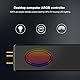 5V 3 Pin ARGB Controller, HF Fernbedienung Lüfter Lichtsteuerung LED RGB Controller PC Zubehör mit SATA Pin, für 3-poliges ARGB Splitterkabe Lichtstreifen Beleuchtungsbretter