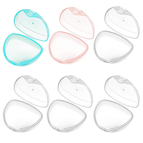 6 PcsCase for Baby Dummy Case Pacifier Case Pacifier Holder Storage Box BPA-Free Dummy Container Soother Pod Holder Box for Travel Home