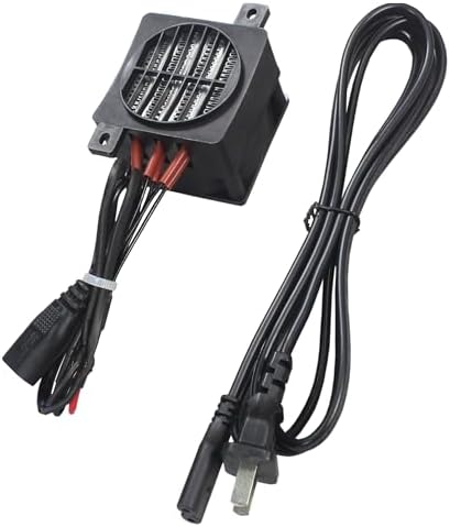 PTC Fan Heater 110V 200W Electric Ceramic Energy Saving Constant Temperature Thermistor Insulation Air Auto Car Fast Heating Element Tools with Power Cord, PTCYIDU