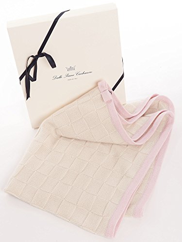 Dalle Piane Cashmere - Babydecke aus 100% Kaschmir - Farbe: Rosa Cover