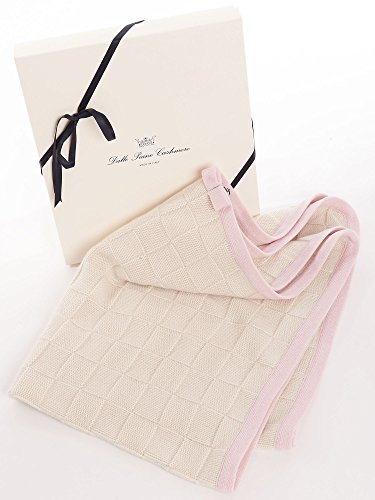 Dalle Piane Cashmere - Pure Cashmere Baby Blanket - Color: Pink