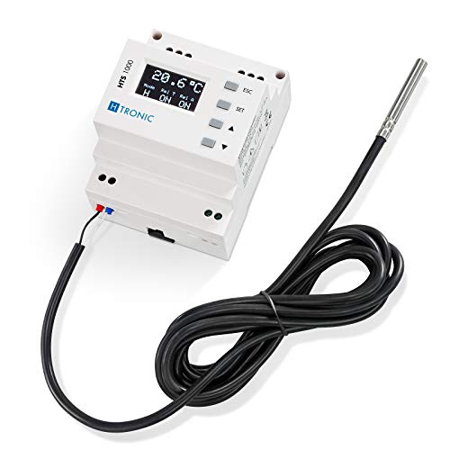 HTS 1000 Hutschienen-Temperaturschalter (Temperaturregler) mit...