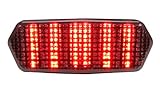 Integrated Sequential LED Tail Lights Smoked Lens for Honda Grom 2022-2023