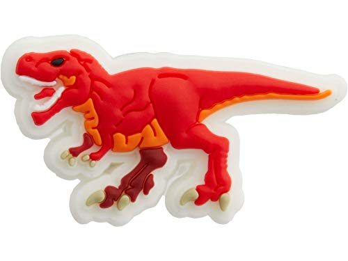 Image of Crocs Jibbitz Unicorn & Friends Shoe Charms | Jibbitz for Crocs, T Rex Dinosaur, Small