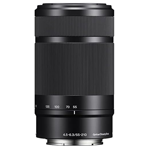 Sony E 55-210 mm Telephoto Zoom Lens
