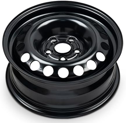 Miniatura 3 de New OEM Replacement Wheel for 2016-2019 Chevrolet Cruze 15x6 inch Steel Rim Painted Black Fit 19565R15