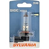 SYLVANIA 9140 Basic Halogen Fog Bulb, (Pack of 1)