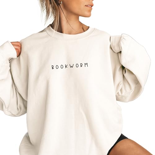 Minimalist Bookworm Sweatshirt, Gift For Book Lover, Bookish Librarian Sweater, Book Club Gift, Unisex Crewneck Reading Sweatshirt2