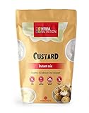 Custard Instant Mix, Low carb and Gluten Free. 8 oz. Low Calories 80 gr per serving. NO SUGAR ADDED