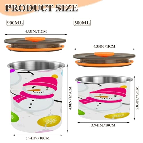 Envase Hermético de Acero Inoxidable para Café 17 oz miniatura 2