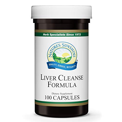 Nature's Sunshine Liver Cleanse Formula, 100 Capsules | A Blend of Herbs Designed