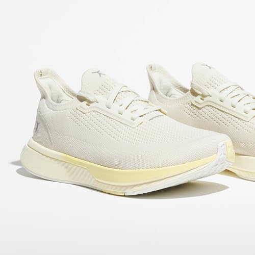 Image of Flux Footwear Adapt Runners Barefoot Minimalist Shoes Women and Mens Light Yellow (Meringue)
