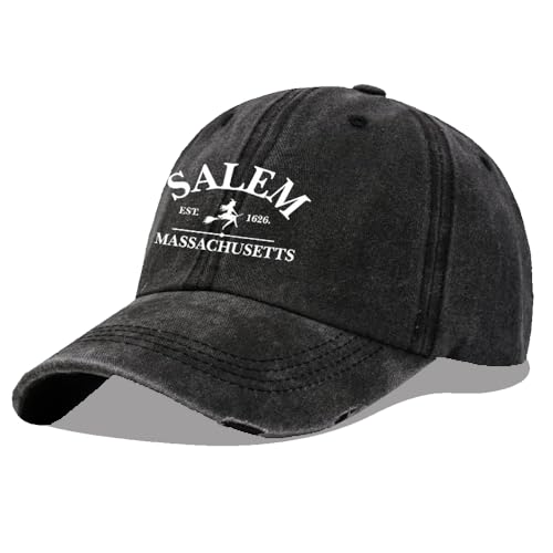 Gorra beisbol Salem Massachusetts Halloween unisex miniatura 2