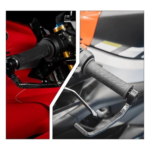 Protection de levier carbone pour éviter la casse sur Thruxton 1200 - 5