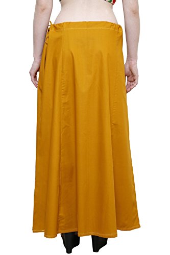 Image of Pistaa combo of 3 Women's Cotton Best Indian Readymade Inskirt Saree petticoats